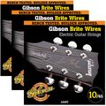 Gibson Brite Wires Light Electric Guitar Strings - 3-Pack
