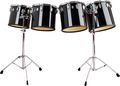 Ludwig LE-CT04-CC Concert Toms Black