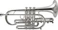 Getzen 800 Eterna Series Bb Cornet 800Sl .464 Bore Silver
