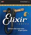 Elixir Right Angle Patch Cable 6 Inch