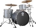 Yamaha Rock Tour 4-Piece Shell Pack w/ Matte Finish Matte Silver Metallic