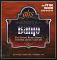 GHS Phosphor Bronze 5-String Banjo Strings Medium