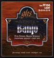 GHS Phosphor Bronze 5-String Banjo Strings Light
