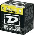 Dunlop Nickel-Plated Steel Extra Light Electric Guitar Strings 6 Pack