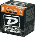 Dunlop Nickel-Plated Steel Light Electric Guitar Strings 6 Pack