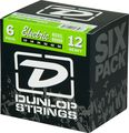 Dunlop Nickel-Plated Steel Heavy Electric Guitar Strings 6 Pack