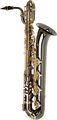 Allora Chicago Jazz Series Black Nickel Baritone Saxophone AABS-955 - Black Nickel Body - Brass Lacquer Keys
