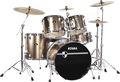 Tama Imperialstar 5-piece Standard Drum Set with Cymbals Black