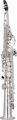 Yamaha Custom YSS-82Z Series Professional Soprano Saxophone with Curved Neck Silver Plated
