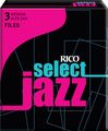 Rico Alto Sax Select Jazz Filed Reeds 4S 10-pack