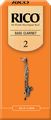 Rico Bass Clarinet Reeds 25-pack
