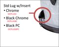 Orange County Drums And Percussion Part - Chrome Replacement Tom Lug