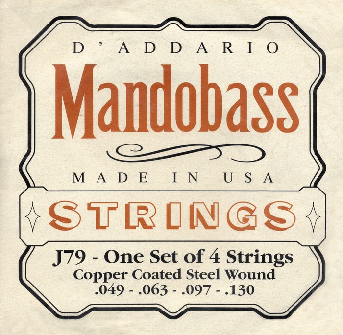 D'Addario&nbsp;J79 Mandobass Copper String Set&nbsp;&nbsp;