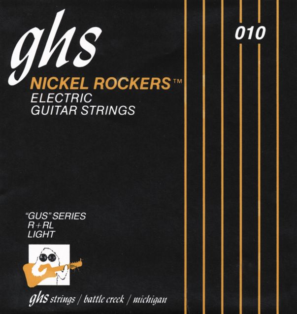 GHS&nbsp;R+RL Nickel Rockers Roundwound Light Electric Guitar Strings&nbsp;&nbsp;
