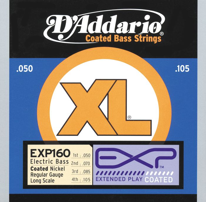D'Addario&nbsp;EXP160 Coated Regular Bass Strings&nbsp;&nbsp;