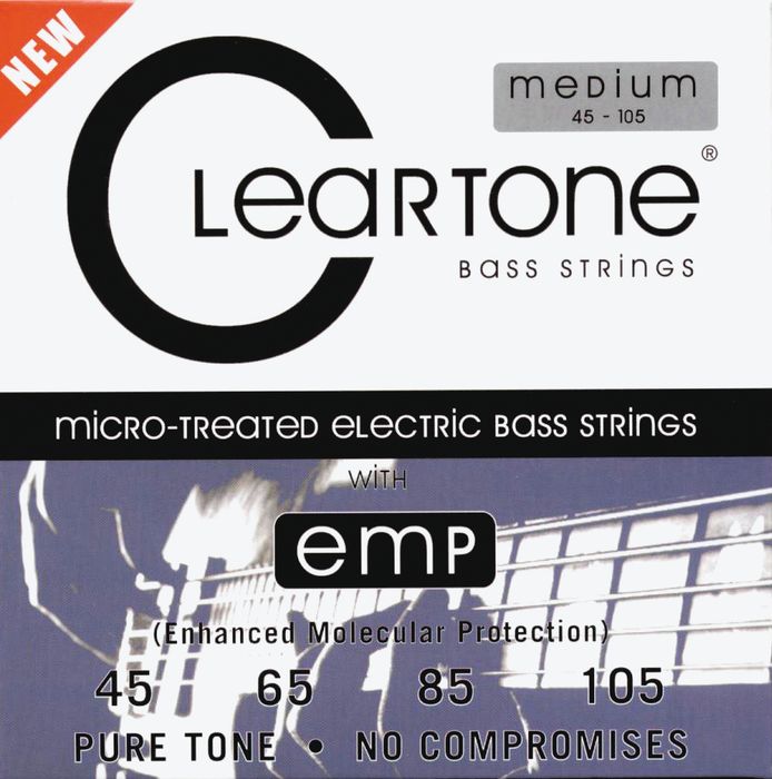 Cleartone Coated Bass Strings Medium Gauge