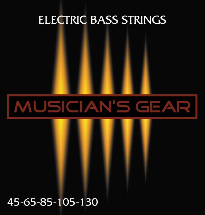 Musician's Gear&nbsp;Electric 5-String Nickel Plated Steel Bass Strings&nbsp;&nbsp;