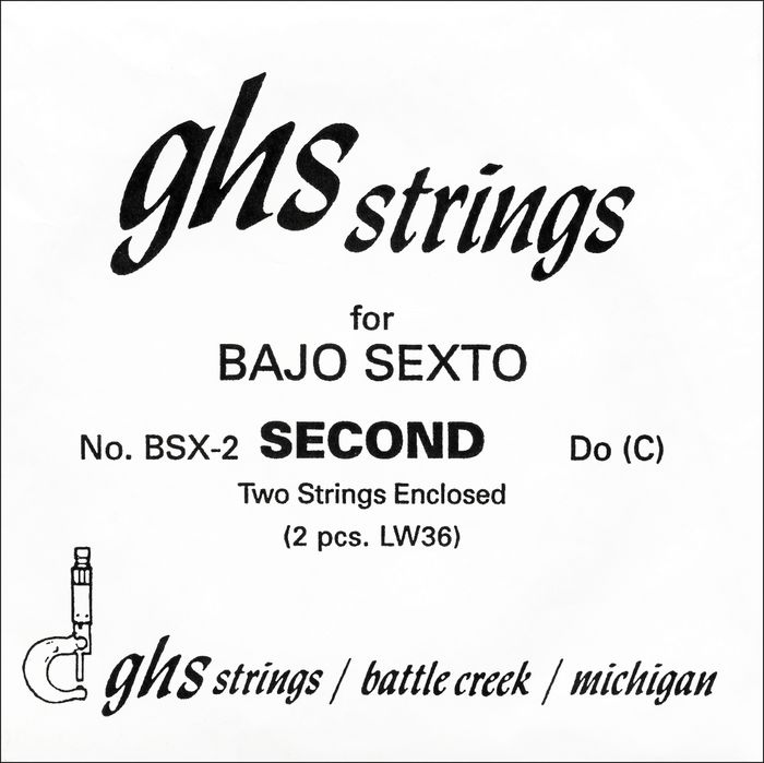 GHS&nbsp;BSX2 Bajo Sexto Guitar String Pair&nbsp;&nbsp;