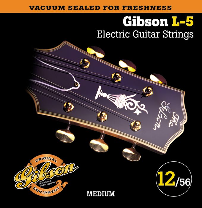 Gibson SEG900M Medium L5 Pure Nickel Wound Jazz Electric Guitar