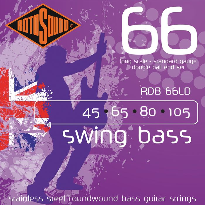 Rotosound Rdb66ld Double Ball End Bass Strings