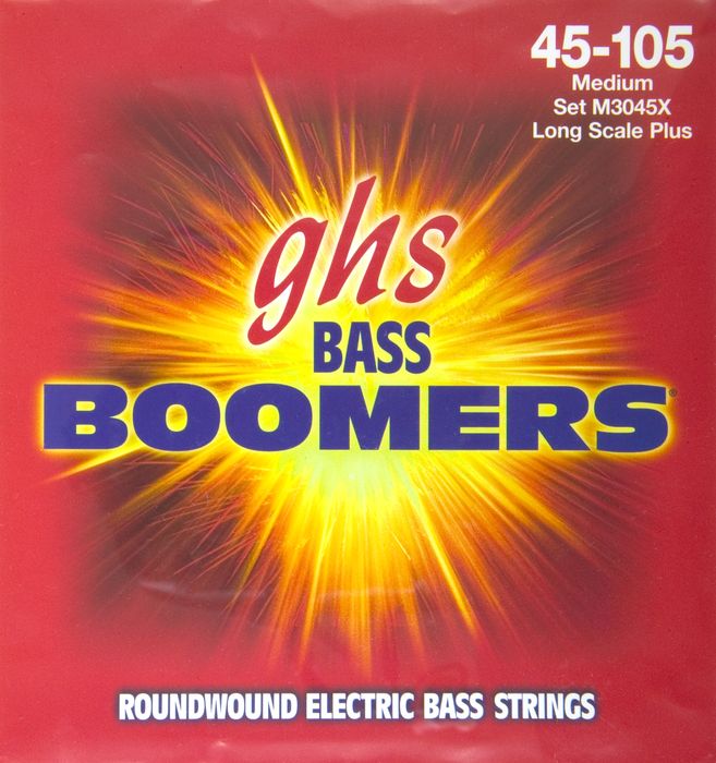Ghs Boomers Long Scale Plus Bass Guitar Strings