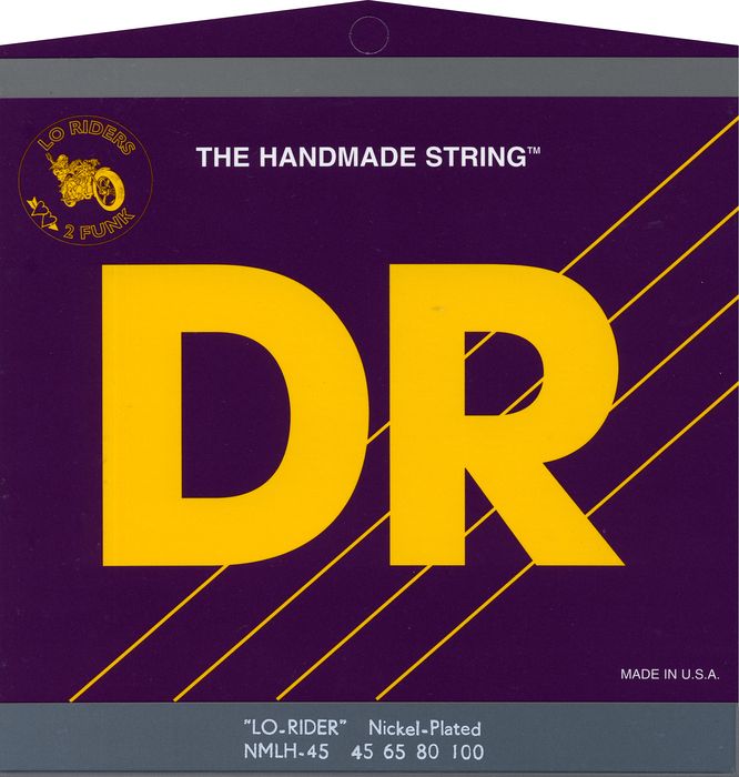 Dr Strings Nickel Medium Light Lo-Riders 4-String Bass Strings
