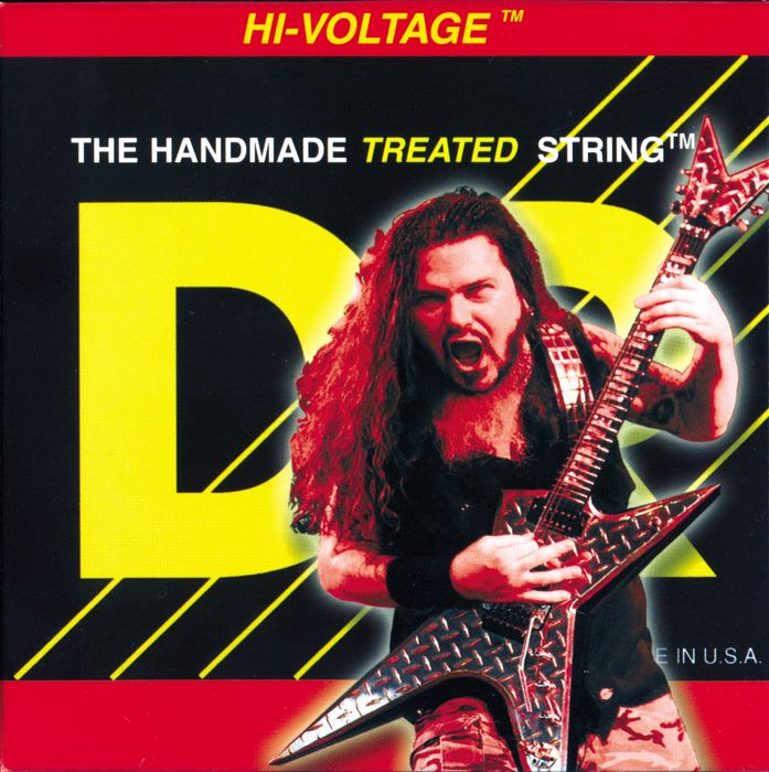 DR Strings&nbsp;Dimebag Darrell Hi-Voltage Electric Guitar Strings Med Lite&nbsp;&nbsp;