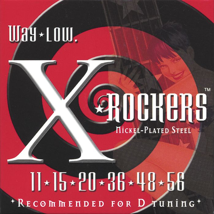 Everly&nbsp;9111 X Rockers Lo Tune Drop D Guitar Strings&nbsp;&nbsp;