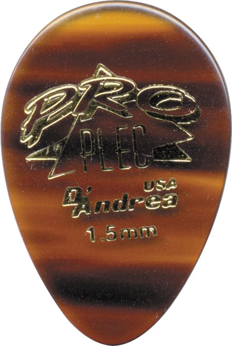 D'Andrea&nbsp;Pro Plec Large Round Teardrop Guitar Picks One Dozen&nbsp;&nbsp;