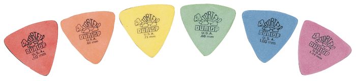 Dunlop&nbsp;Tortex Triangle Guitar Picks 6 Pack&nbsp;.50Mm&nbsp;