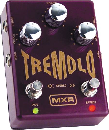 Mxr M159 Stereo Tremolo Guitar Effects Pedal