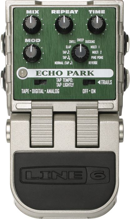 Line 6 Tonecore Echo Park Delay Guitar Effects Pedal