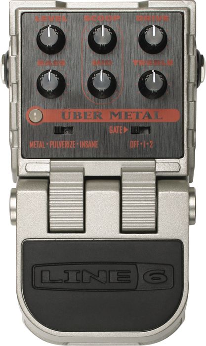Line 6 Tonecore Uber Metal Distortion Pedal