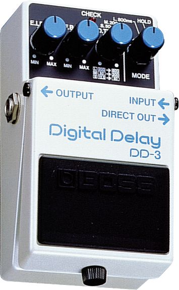 Boss Dd-3 Digital Delay Pedal