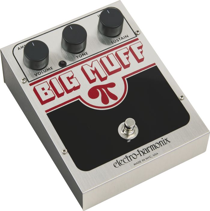 Best Fuzz Pedal Electro-Harmonix Classics Usa Big Muff Pi Distortion / Sustainer Guitar Effects Pedal