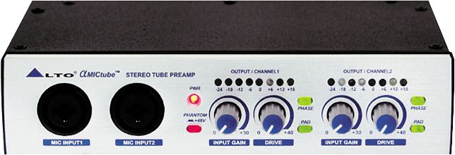 Alto&nbsp;Alpha MICtube 2-Channel Preamp&nbsp;&nbsp;