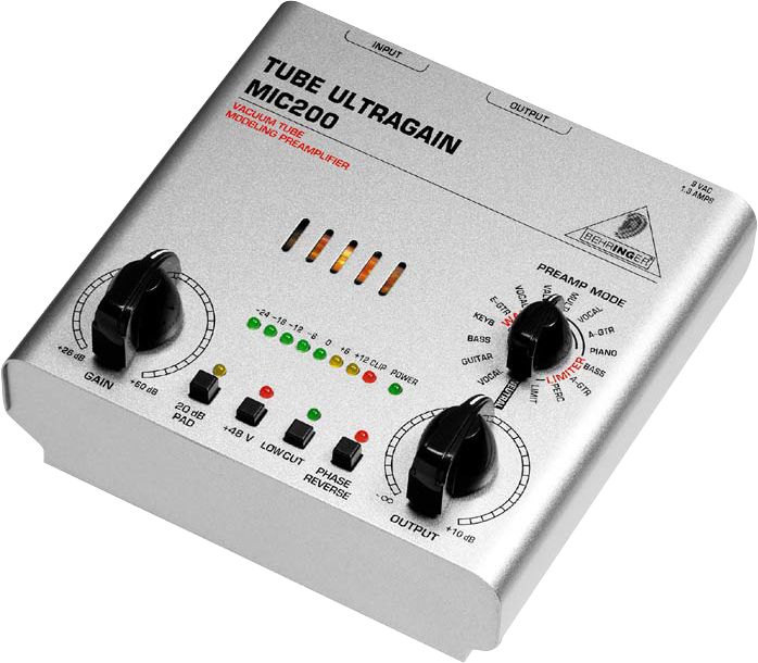 Behringer&nbsp;MIC200 Tube ULTRAGAIN Preamp&nbsp;&nbsp;