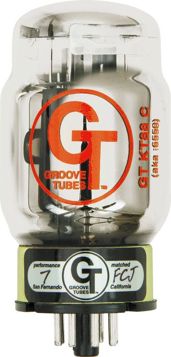 Groove Tubes&nbsp;Gold Series GT-KT88-C2 Matched Power Tubes&nbsp;Low (1-3 GT Rating)&nbsp;Quartet
