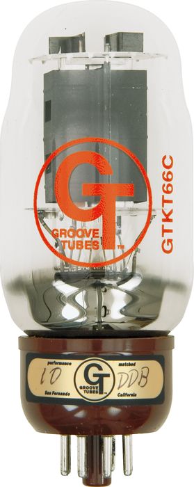 Groove Tubes Gold Series Gt-Kt66-C Matched Power Tubes High (8-10 Gt Rating) Quartet