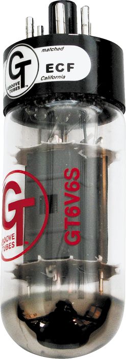 Groove Tubes&nbsp;Gold Series GT-6V6-S Matched Power Tubes&nbsp;Medium (4-7 GT Rating)&nbsp;Quartet