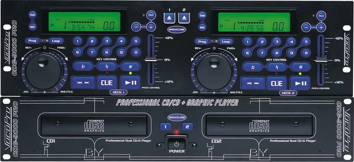 VocoPro&nbsp;CDG-9000PRO Professional Dual CD and CDG Player&nbsp;&nbsp;