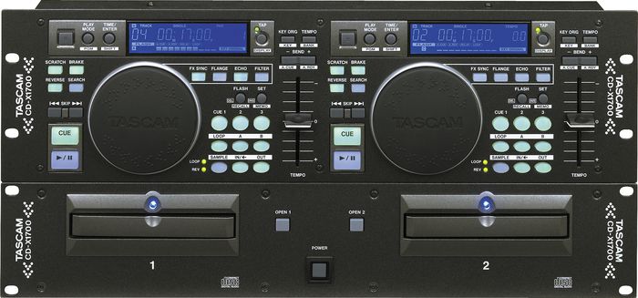 TASCAM&nbsp;CD-X1700 Dual CD Player&nbsp;&nbsp;