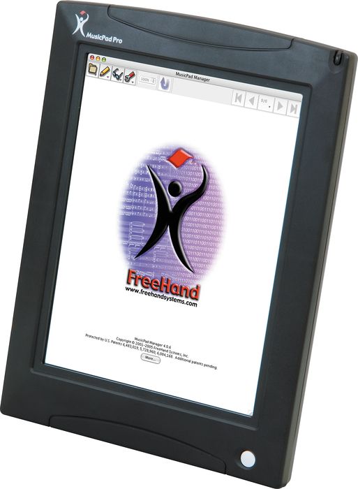 Freehand Musicpad Pro Plus Version 4.0 Electronic Sheet Music Display
