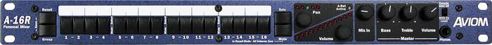 Aviom A-16R Rack Mount Personal Mixer Aviom Blue