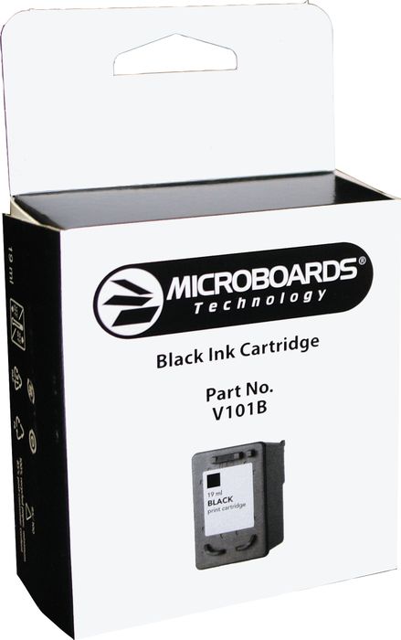  Microboards Black Ink Cartridge - Inkjet - 1000 Page - Black 