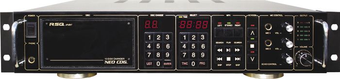 RSQ&nbsp;CK-1 10-Disc Magazine Karaoke Player&nbsp;&nbsp;
