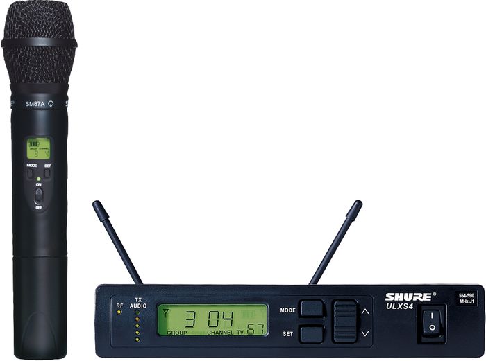 Shure&nbsp;ULXS24/87 Handheld Wireless System Channel&nbsp;M1&nbsp;