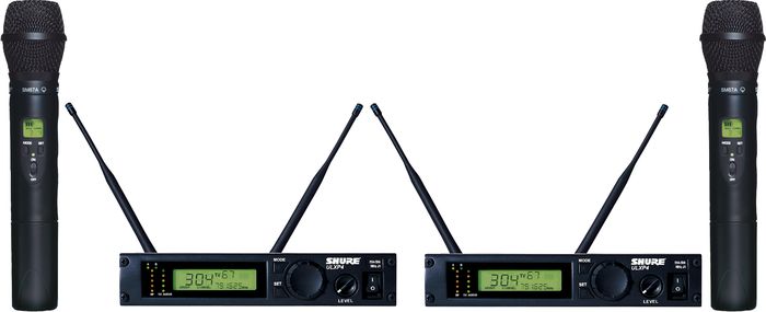 Shure&nbsp;ULXP24D/87 Dual Handheld Wireless Microphone System&nbsp;&nbsp;