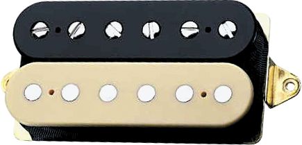 DiMarzio&nbsp;DP211/DP212 EJ Custom Pickup&nbsp;Black & Creme&nbsp;Neck