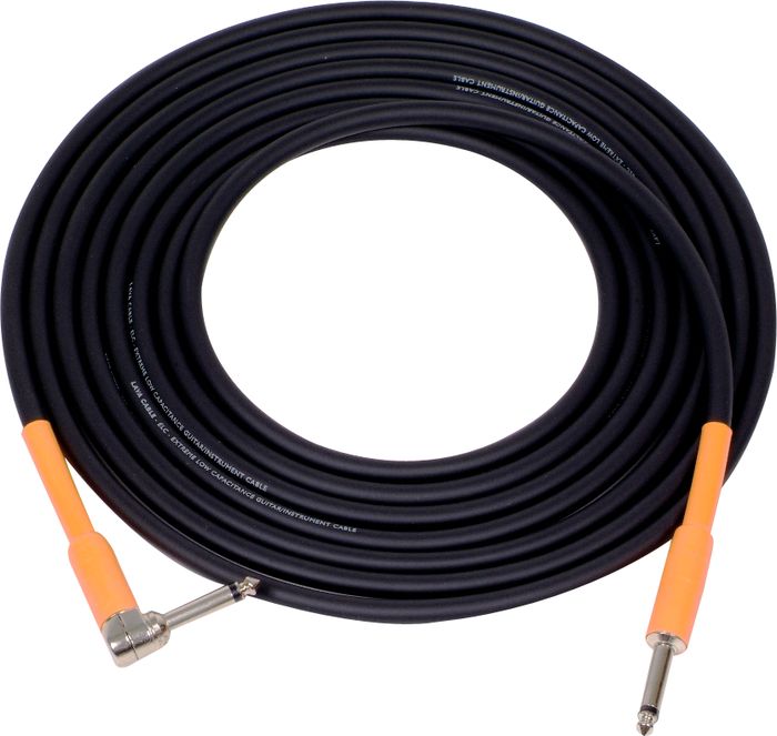 Lava&nbsp;Instrument Cable Straight to Right Angle&nbsp;30 Ft&nbsp;